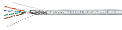 SFTP-4P-Cat.5e-SOLID-GY