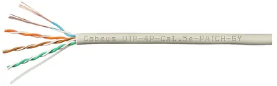 UTP-4P-Cat.5e-PATCH-GY