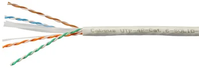 UTP-4P-Cat.6-SOLID-LSZH-GY