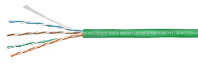 UTP-4P-CAT.5E-SOLID-LSZH-GN