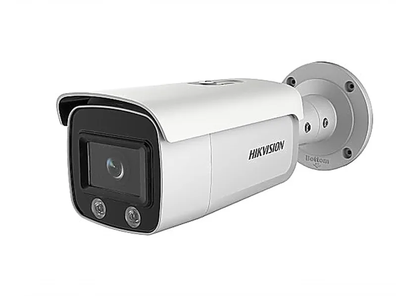 IP-видеокамера HikVision DS-2CD2T47G2-L(C) (4mm) - 4Мп, цилиндрическая, ColorVu, LED-подсветка 60м
