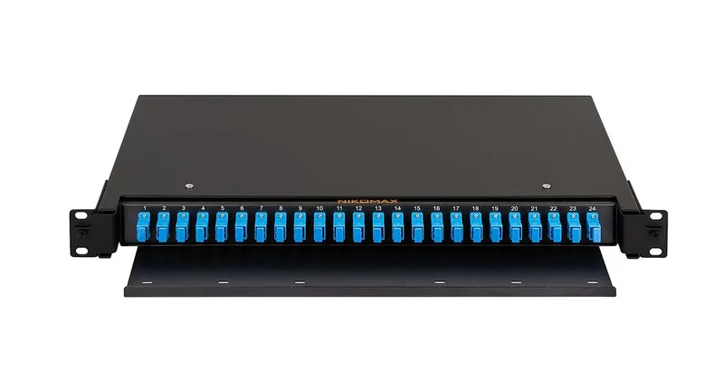 NIKOMAX NMF-RP24SCUS2-TS-P1-1U-BK