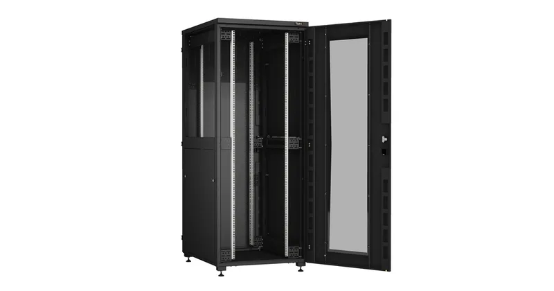 Телекоммуникационный шкаф NIKOMAX ESSENTIAL TFI-428010-GHMH-R-BK