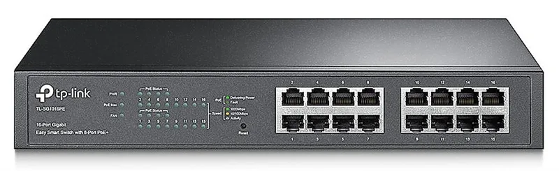 Коммутатор TP-Link TL-SG1016PE