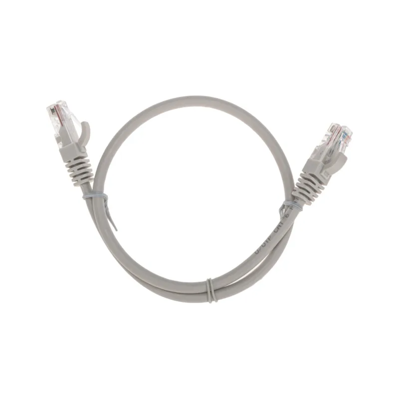 02-0290-05 - Патч-корд U/UTP, CAT 6, RJ45-RJ45, 26AWG, LSZH, серый, 0,5м, Rexant