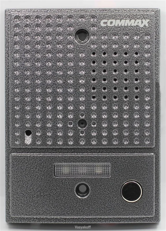 DRC-4CGN2 Silver - цветная, PAL, накладная, камера - pinhole, LED подсветка (автовключение), цвет - серебро 87.5х120х18мм