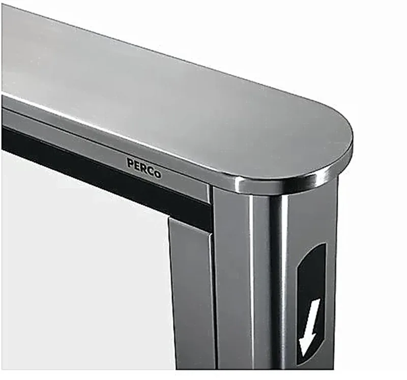 PERCo PERCo-STC-11S-NR - Комплект крышек (2 шт.) из нержавеющей стали для Скоростного прохода PERCo-ST-11