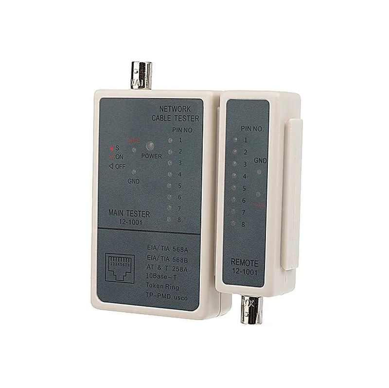 12-1001 - Тестер кабеля RJ-45 + BNC 5248 REXANT