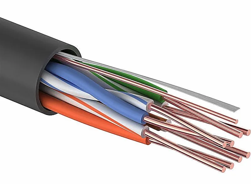 01-0045-3 - Кабель витая пара PROconnect UTP 4PR 24AWG, CCA, CAT5e, PE, черный OUTDOOR, (бухта 305 м)