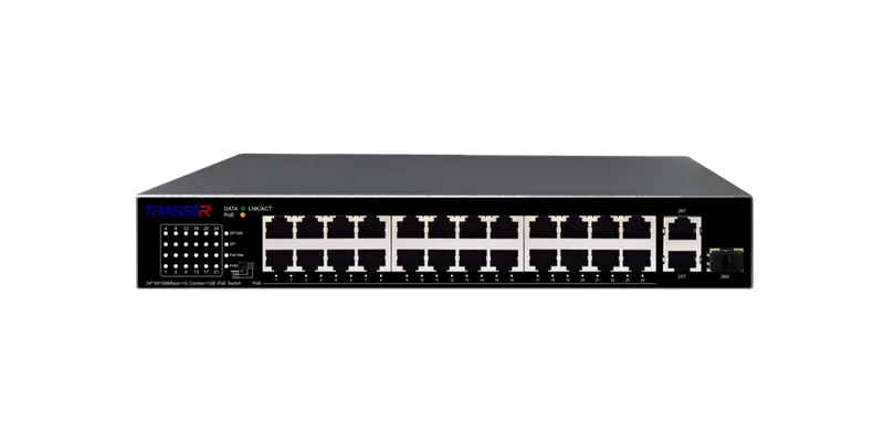 TRASSIR TR-NS1126-225-24PoE (D)