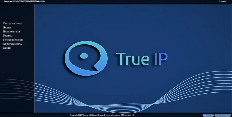 True IP ПО SIP server True IP