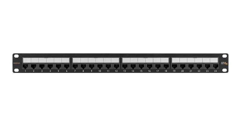 NIKOMAX NMC-RP24UA2-1U-BK