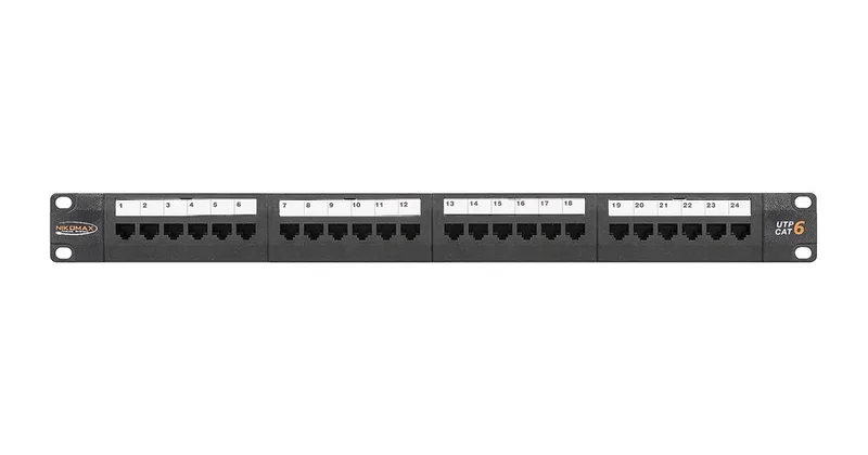 NIKOMAX NMC-RP24UE2-1U-BK