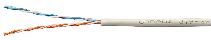 Cabeus UTP-2P-Cat.5e-SOLID-GY