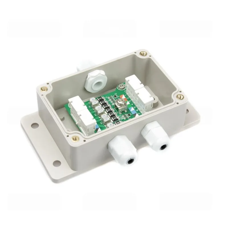SP-IP/1000PW(ver2) - Уличное устройство грозозащиты для локальной вычислительной сети (скорость до 1000 Мб/с) с защитой линий PoE (af/at, методы A + B, контакты 1/2, 3/6, 4/5, 7/8)