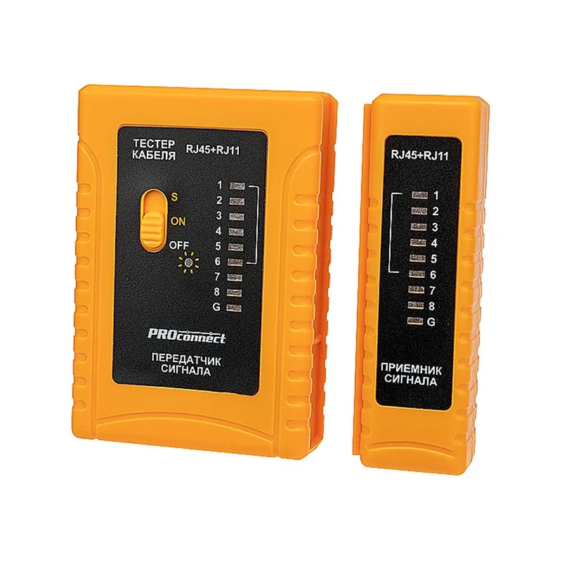 12-1006-4 - Тестер кабеля RJ-45+RJ-11 468 PROconnect