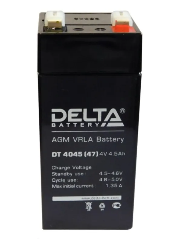 Аккумуляторная батарея Delta DT 4045 (47) (4V / 4.5Ah)