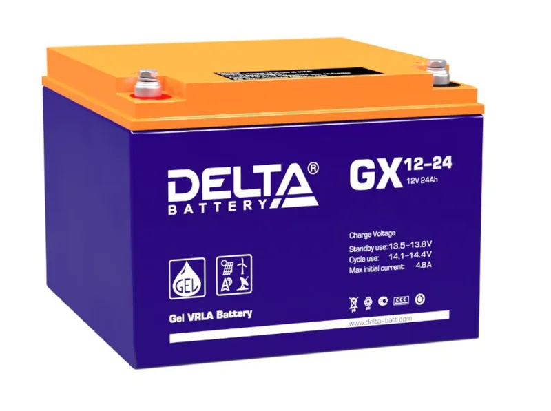 Аккумуляторная батарея Delta GX 12-24