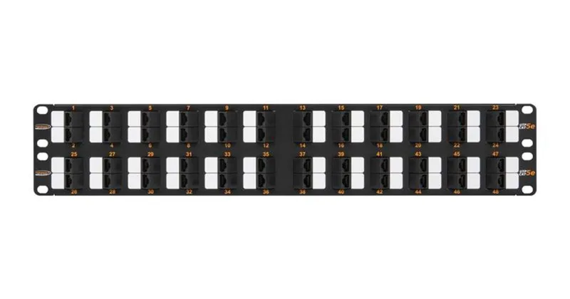 NIKOMAX NMC-RP48UD2-AN-2U-BK