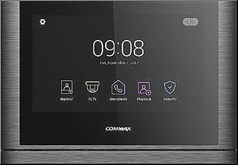 Commax CDV-1024MA Темное Серебро Black Smog