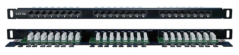 Hyperline PPHD-19-24-8P8C-C5E-110D
