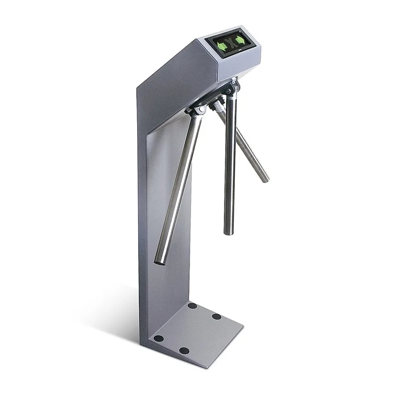 PERCo-TTR-07.1G - Турникет эл/мех с автоматическими планками Антипаника для эксплуатации в закрытых помещениях. Исполнение: стойка – сталь, покрытие "муар", темно-серый цвет с эффектом слюды
