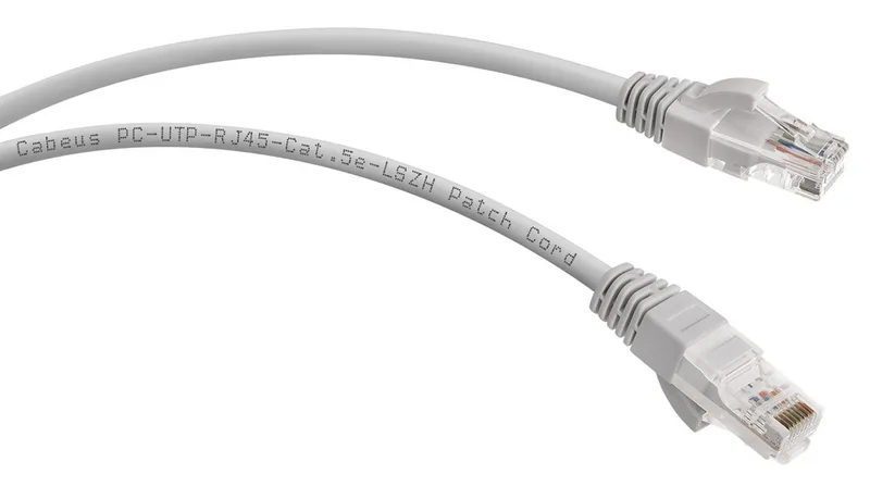 Cabeus PC-UTP-RJ45-Cat.5e-0.5m-LSZH