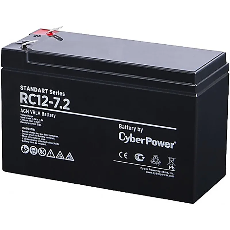 Аккумуляторная батарея CyberPower RC 12-7.2