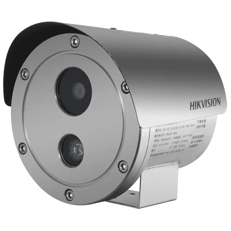 Взрывозащищенная IP-камера DS-2XE6242F-IS/316L 4Мп, 6mm, ИК 30м, антикоррозия