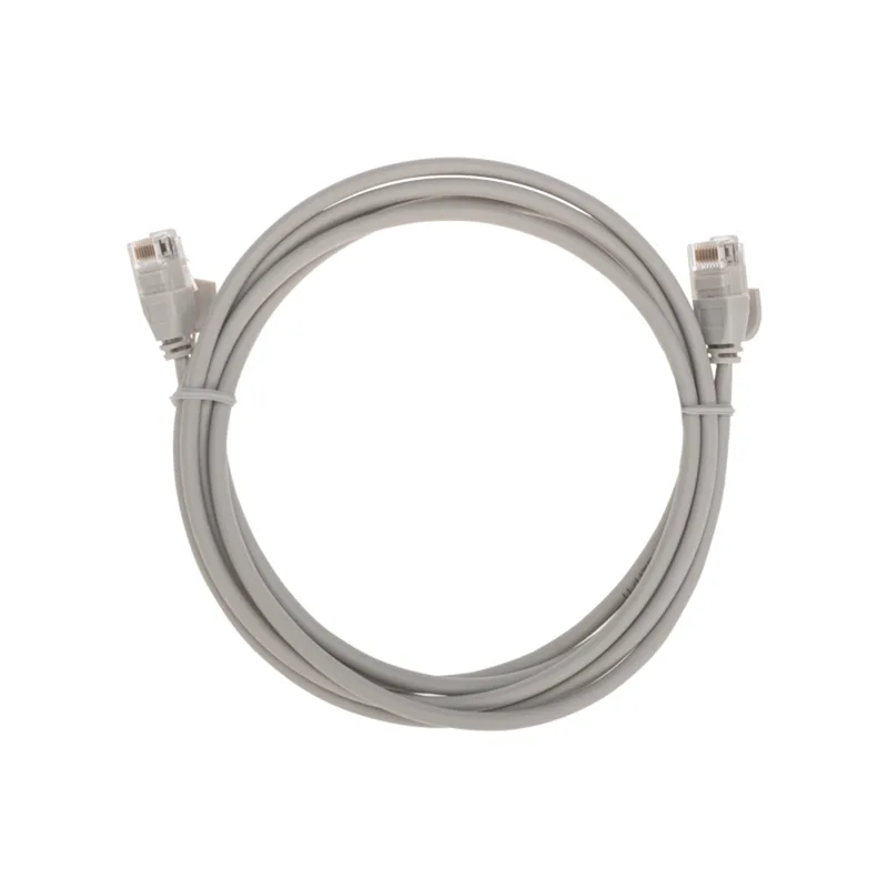02-0380-2 - Патч-корд U/UTP, CAT 6A (10G), RJ45-RJ45, 28AWG, LSZH, серый, 2м, Rexant