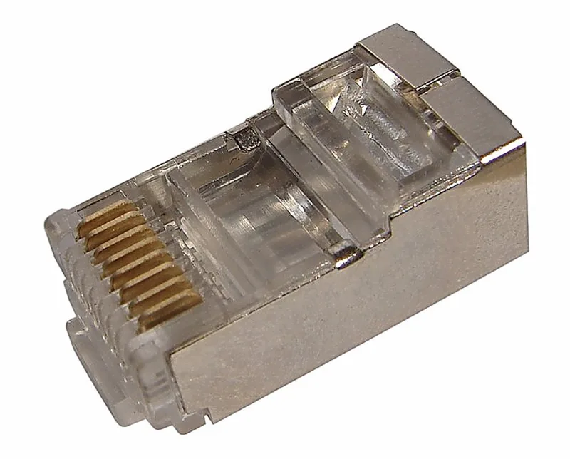 05-1023 - Коннектор Rexant RJ-45 8P-8C cат 5, с экраном REXANT (1 шт)