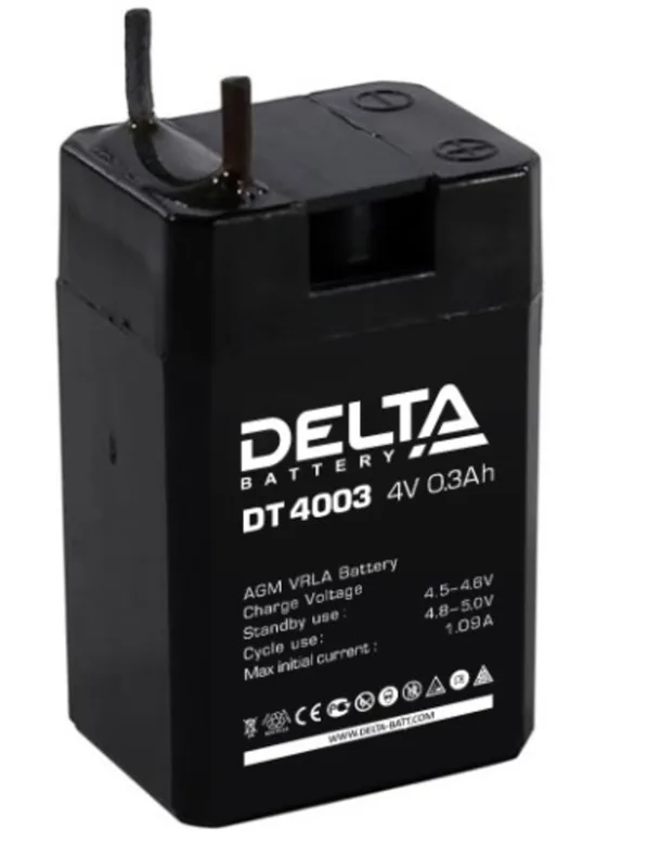 Аккумуляторная батарея Delta DT 4003