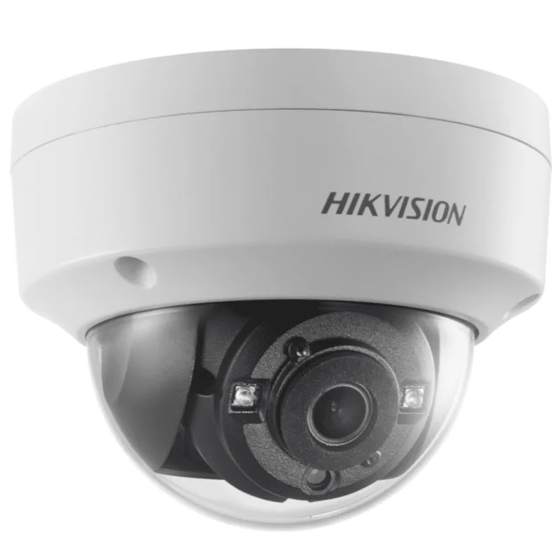 HD-TVI видеокамера Hikvision DS-2CE57U8T-VPIT, 8 Мп, уличная, купол, объектив 2.8 мм