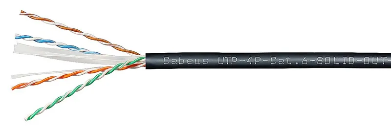 Cabeus UTP-4P-Cat.6-SOLID-OUT-LSZH-UV