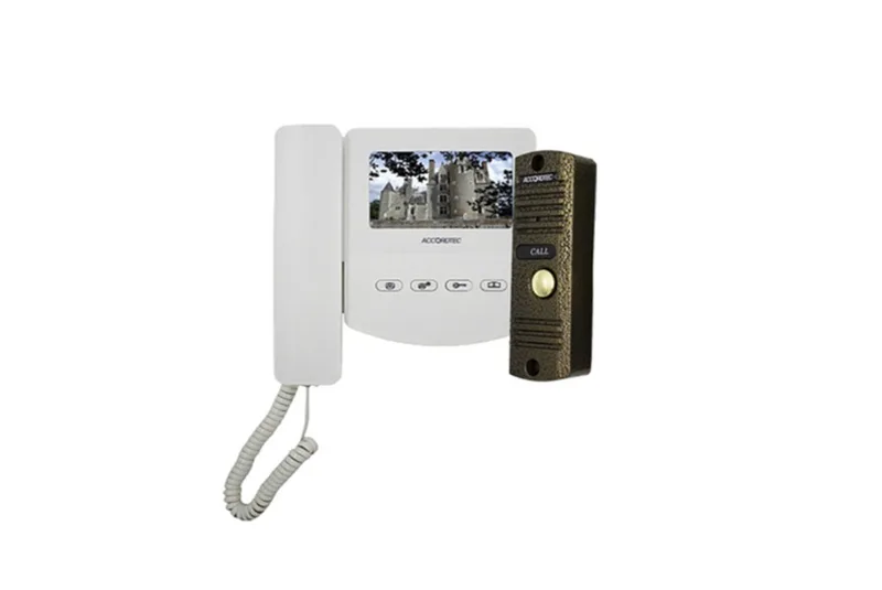 AccordTec Комплект домофонии AT-home4 WH-BZ