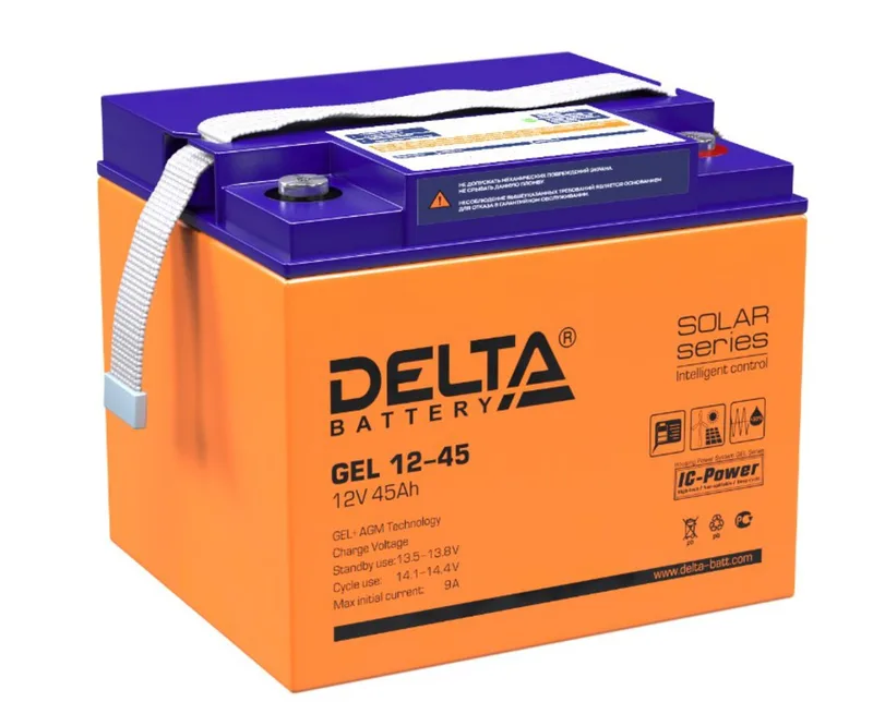 Аккумуляторная батарея Delta GEL 12-45