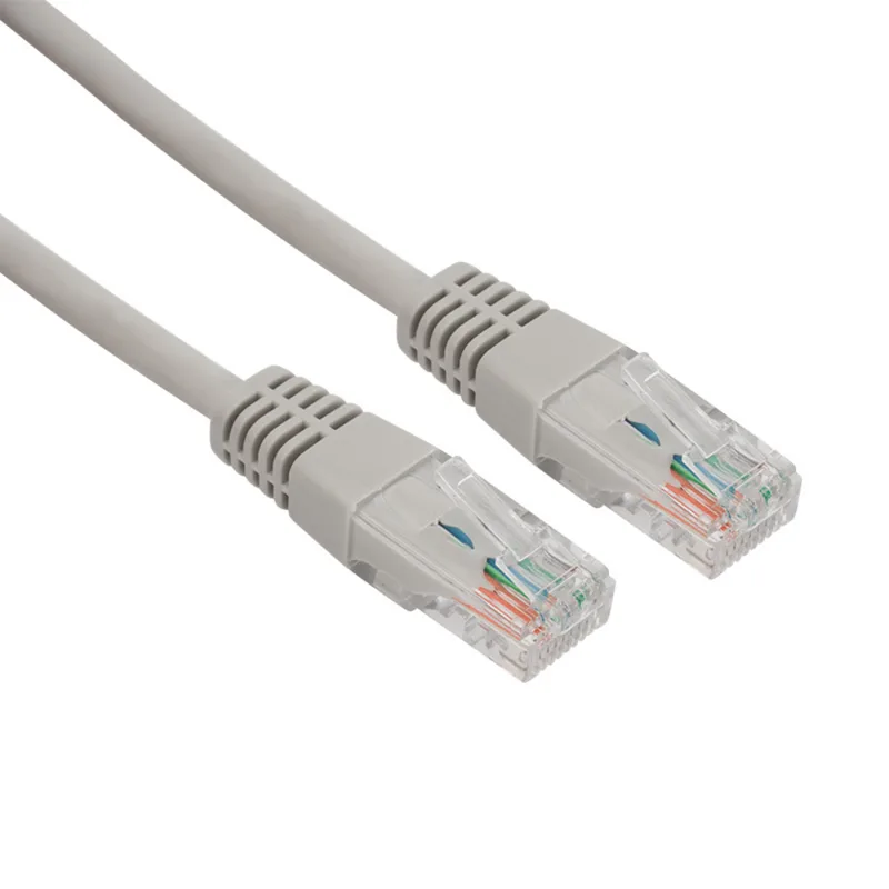 18-8002 - Шнур коммутационный, патч-корд U/UTP RJ45-RJ45, CAT 5e, LSZH серый, 1м, Rexant