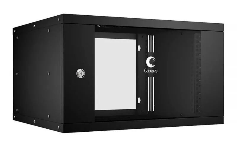 Телекоммуникационный шкаф Cabeus WSC-05D-6U55/45-BK