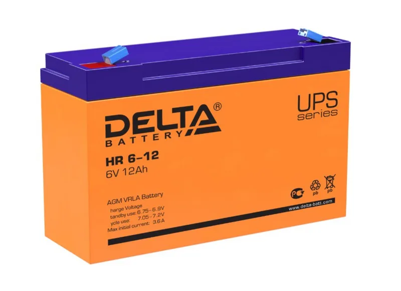 Аккумуляторная батарея Delta HR 6-12