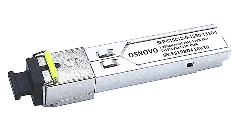 OSNOVO SFP-S1SC12-G-1550-1310-I