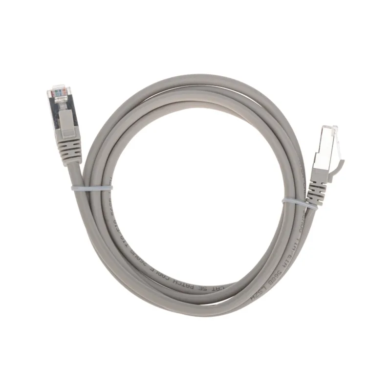 02-0110-105 - Патч-корд F/UTP, CAT 5e, RJ45-RJ45, 26AWG, LSZH, серый, 1,5м, Rexant