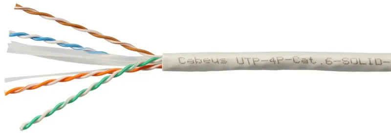 Cabeus UTP-4P-Cat.6-SOLID-LSZH-GY