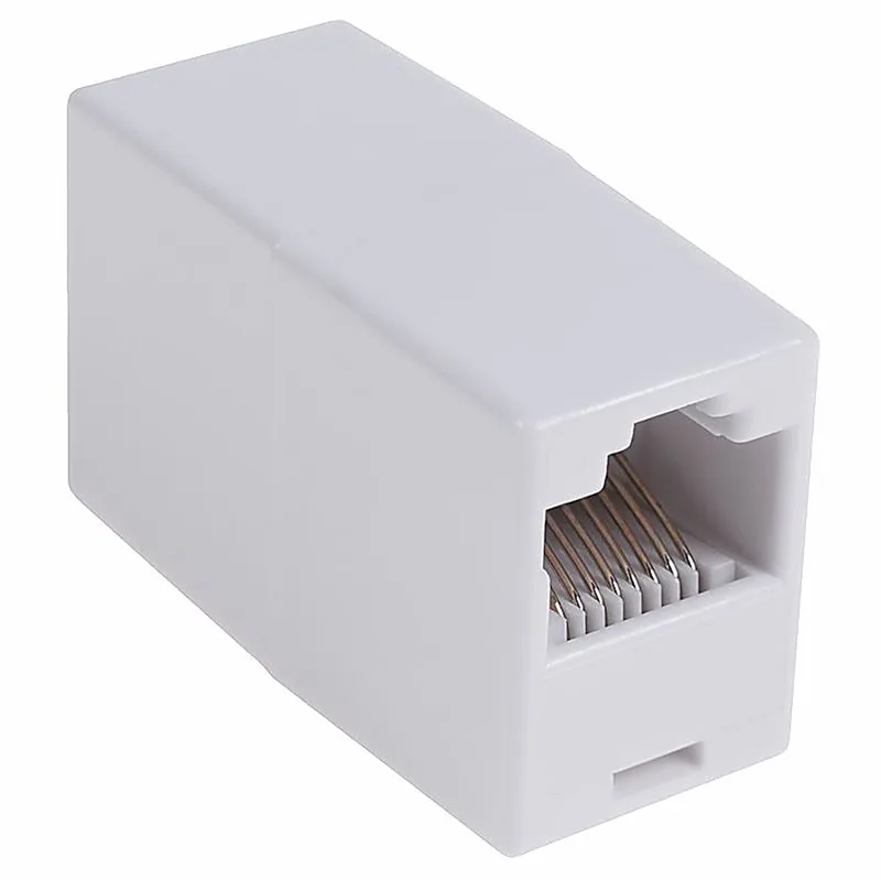 03-0101-4 - PROconnect Проходной адаптер, RJ-45(8P-8C), UTP неэкранированный, категория 5e, (гнездо-гнездо) (1 шт)