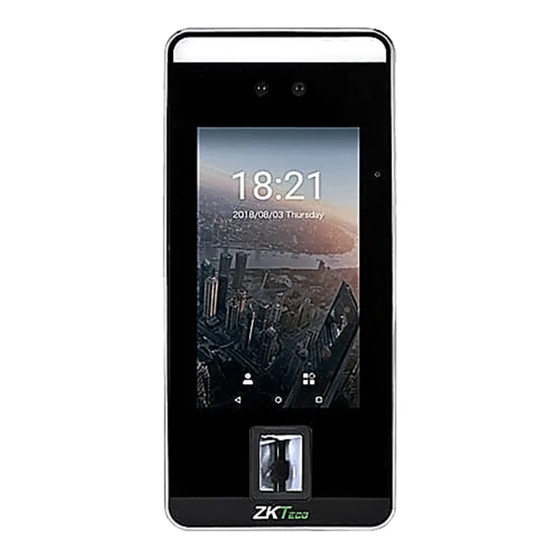 ZKTeco SpeedFace-V5L [ID] - Биометрический терминал с функцией распознавания лиц.  Память: лиц 6 000, отпечатков 6 000, событий 200 000. 5" IPS дисплей. TCP/IP, USB, RS485, Wiegand. ОС Linux. Считыватель карт EM и отпечатков пальцев.ПО ZKBiosecurity
