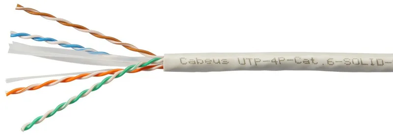 Cabeus UTP-4P-Cat.6-SOLID-LSLTx-GY-100