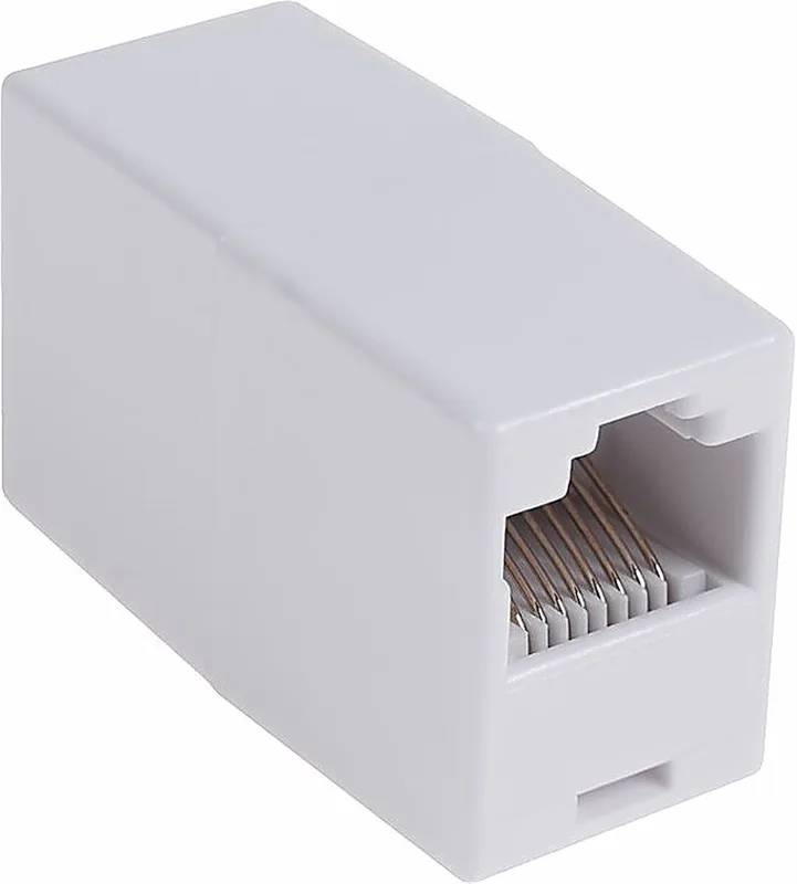 03-0101-4 - PROconnect Проходной адаптер, RJ-45(8P-8C), UTP неэкранированный, категория 5e, (гнездо-гнездо), упаковка 50 шт