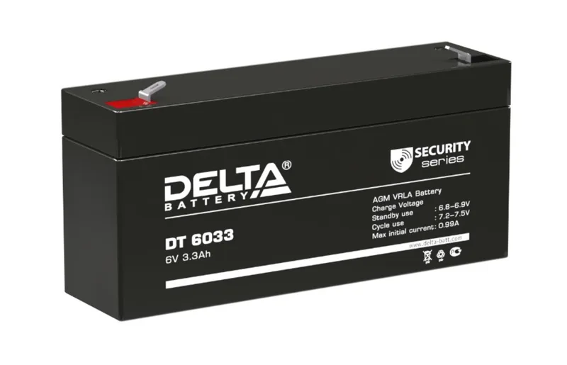 Аккумуляторная батарея Delta DT 6033