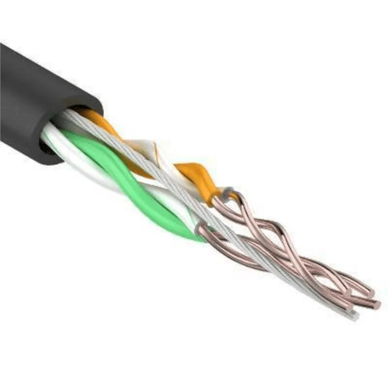 01-0025 - Кабель REXANT UTP 2 х 2 х 0,50 мм, cat 5e, наружный (OUTDOOR) (бухта 305м)
