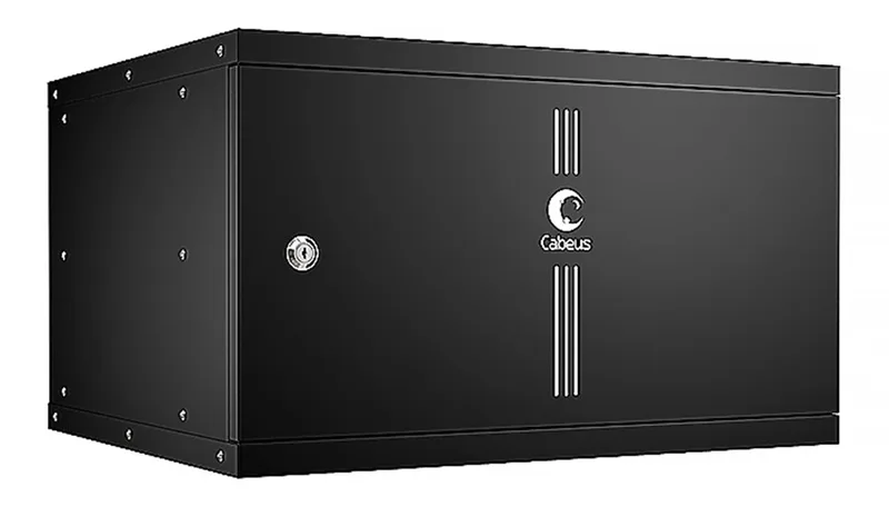 Телекоммуникационный шкаф Cabeus WSC-05D-6U55/45m-BK