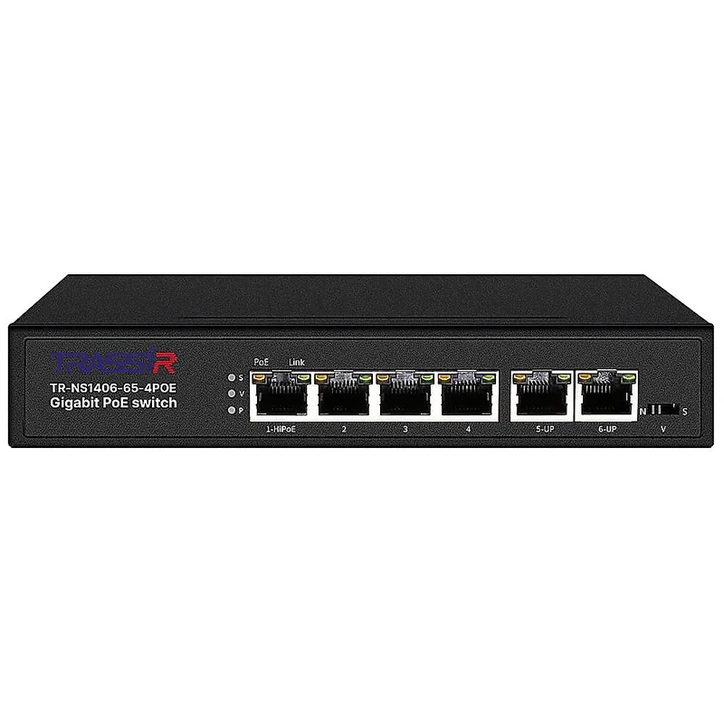 TRASSIR TR-NS1406-65-4POE
